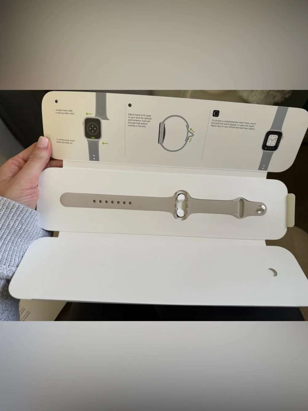 Apple Watch - Sport Band - 41MM / M/L / starlight